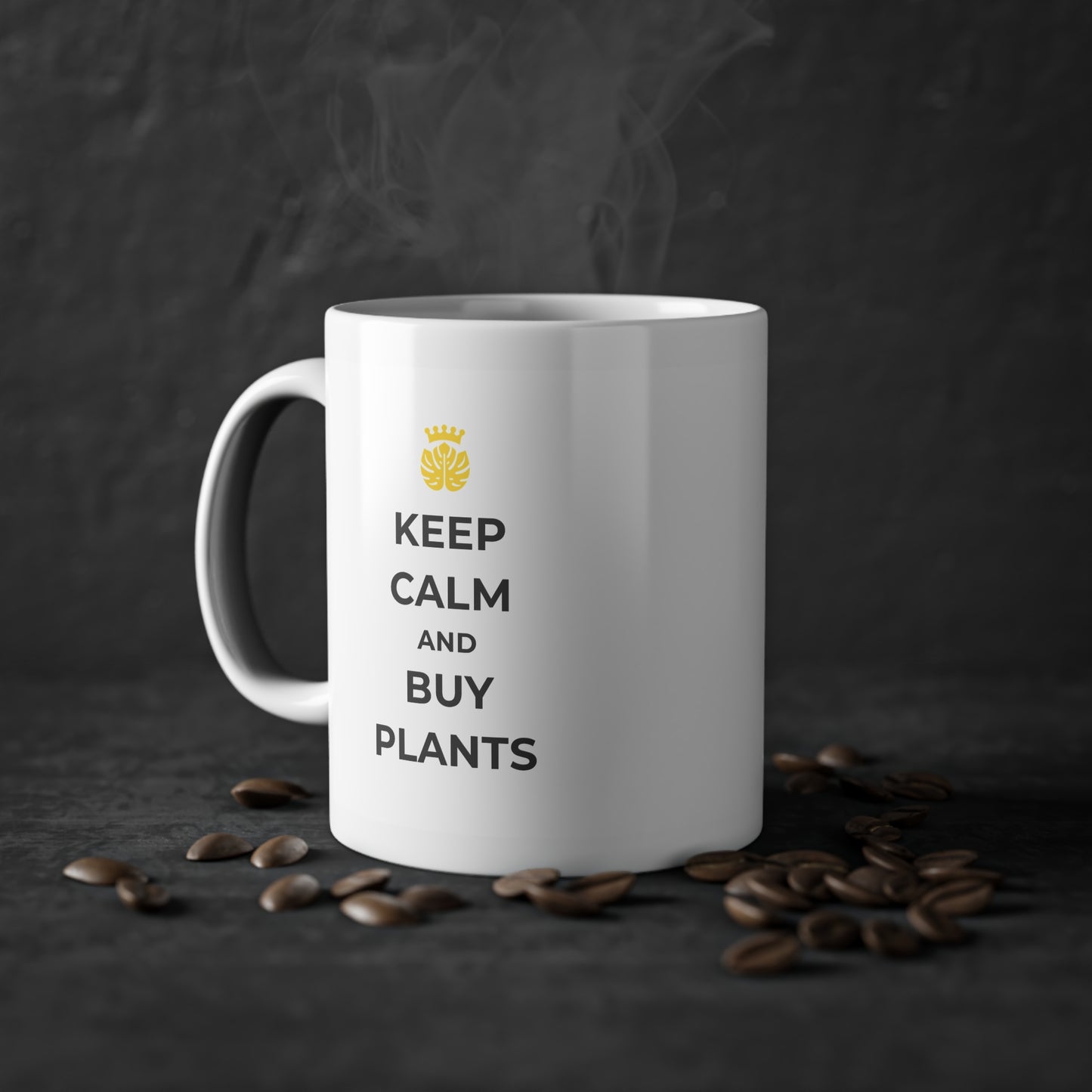 "Keep calm and buy plants" | Tazza
