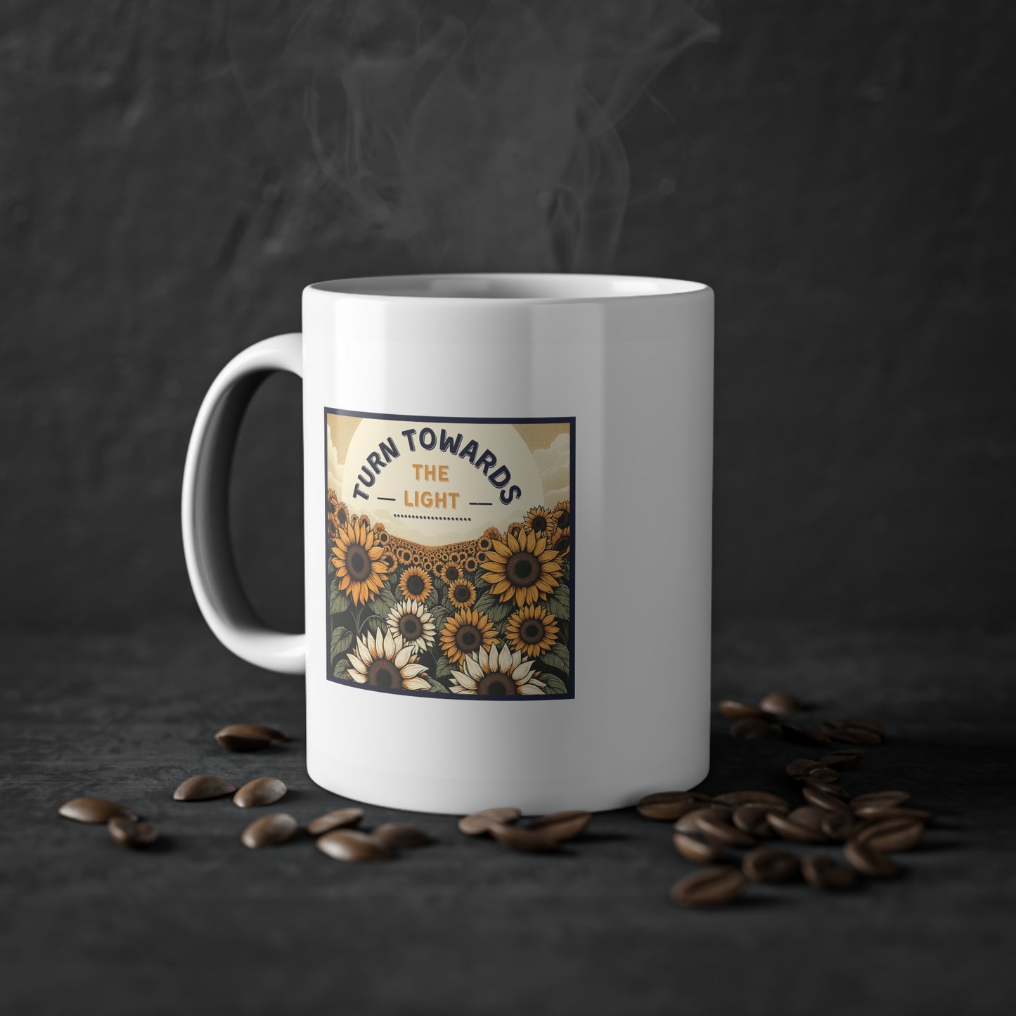 "Vintage Sunflower" | Tazza