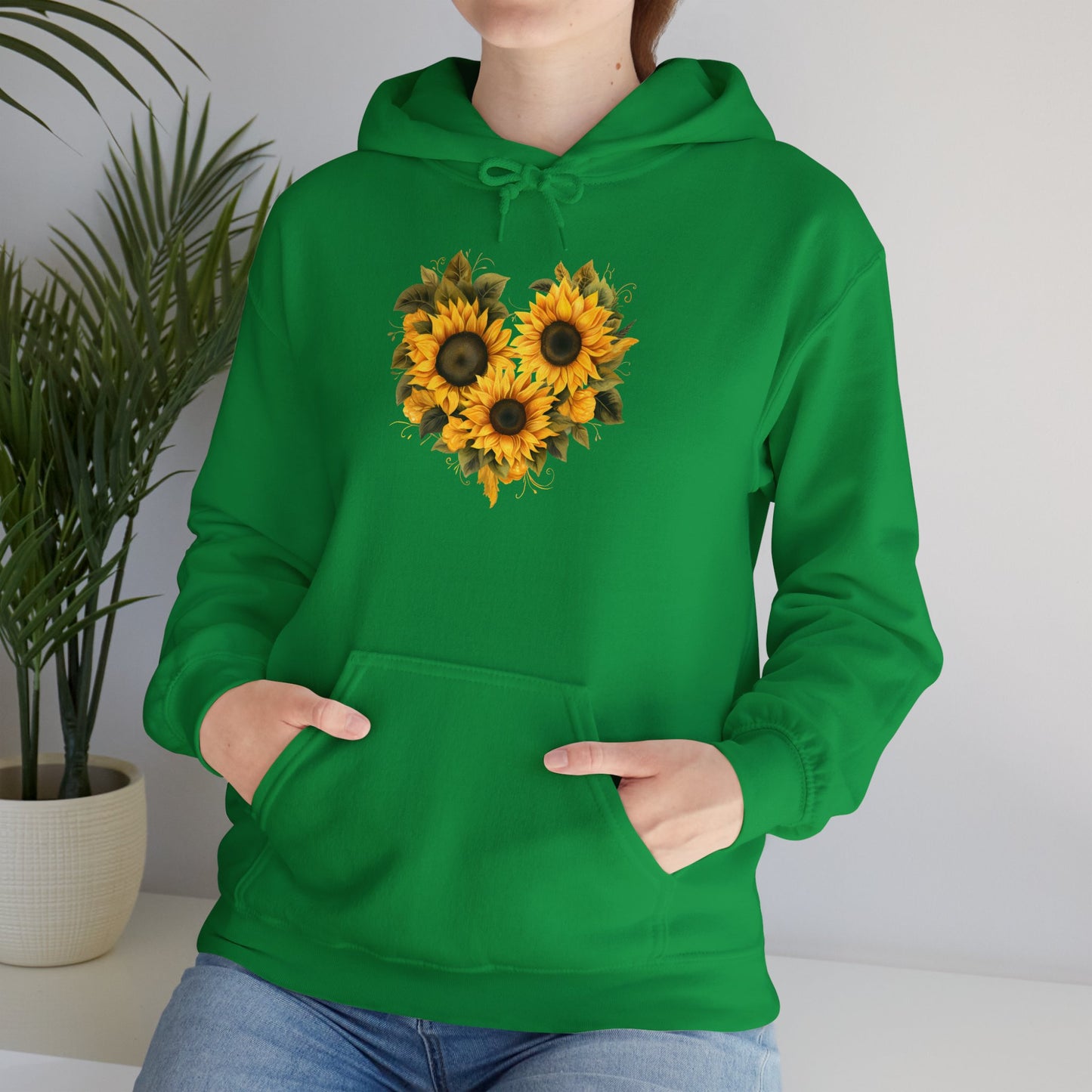 "The Heart of Sunflowers" | unisex Hoodie