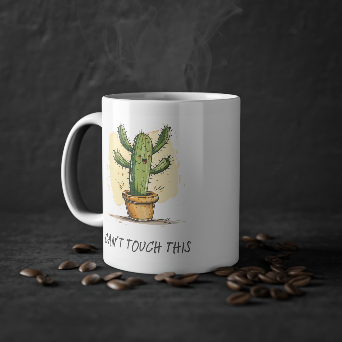 EU - "Can't touch this" Cactus Coffee Cup
