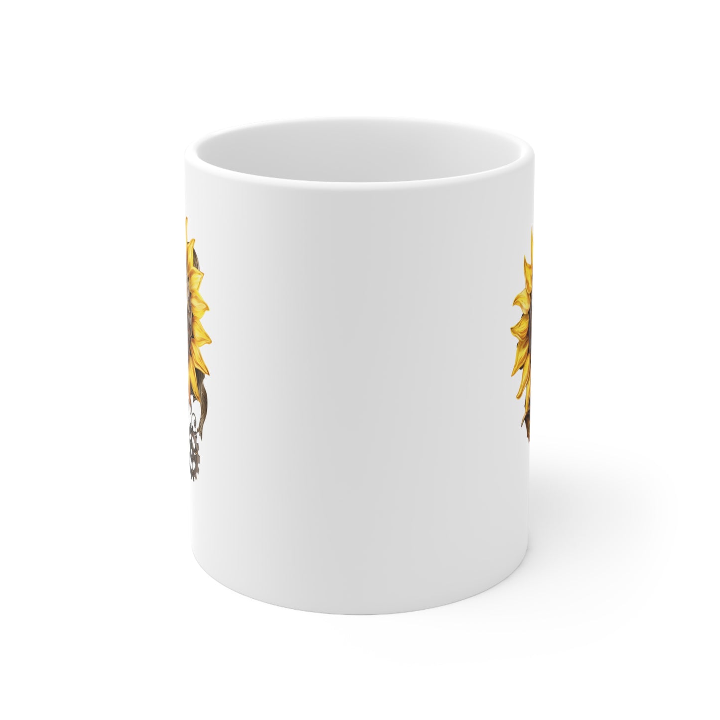 "Mechanical Sunflower" | Coffee Mug