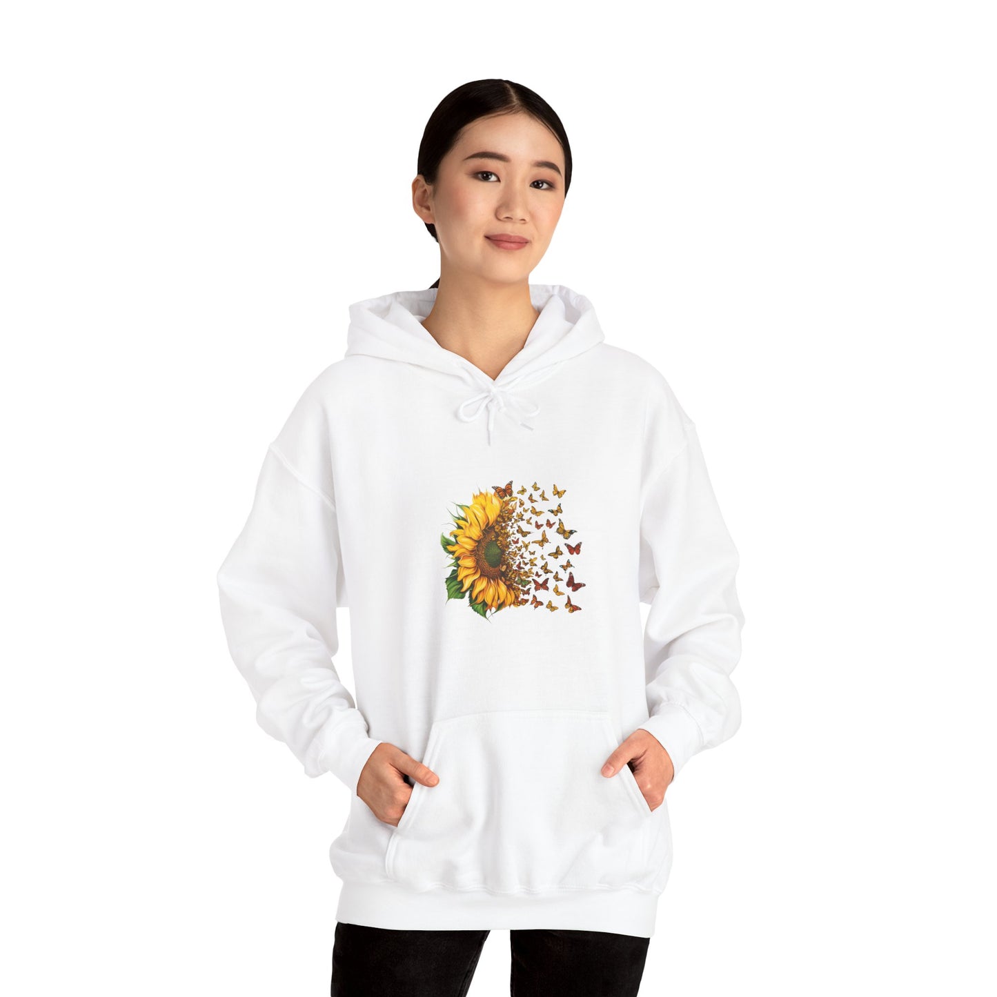 Sunflower Butterflies | unisex Hoodie