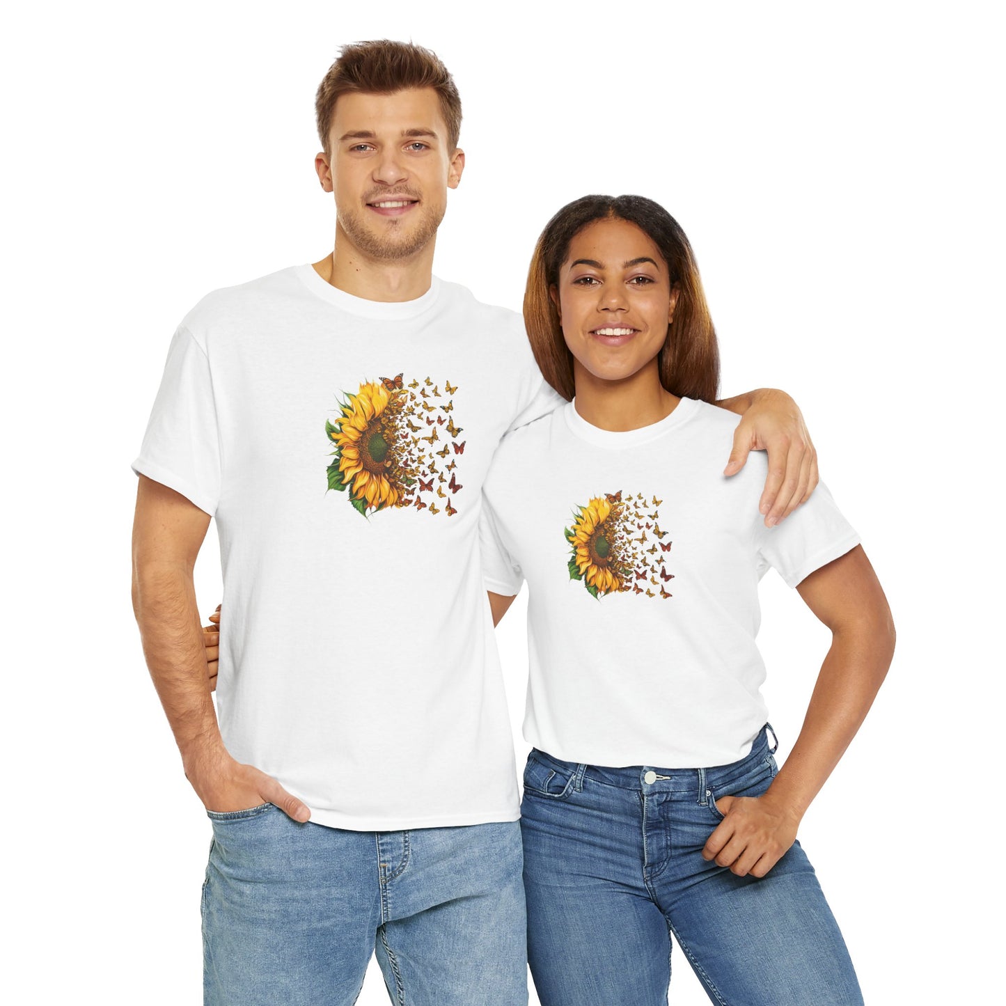 EU - Sunflower Butterflies | unisex T-Shirt