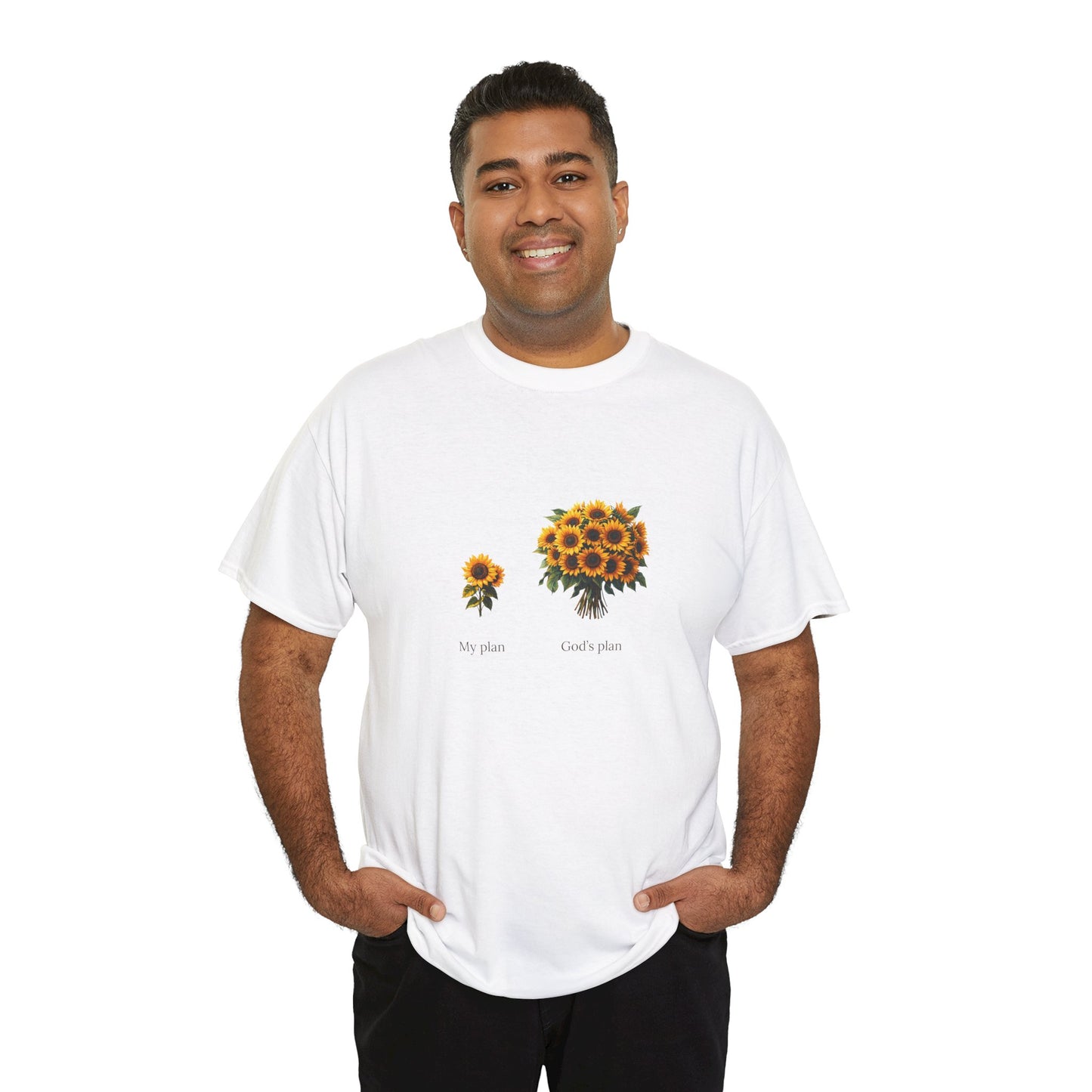 "My plan vs. God's plan" | Sunflowers unisex T-Shirt