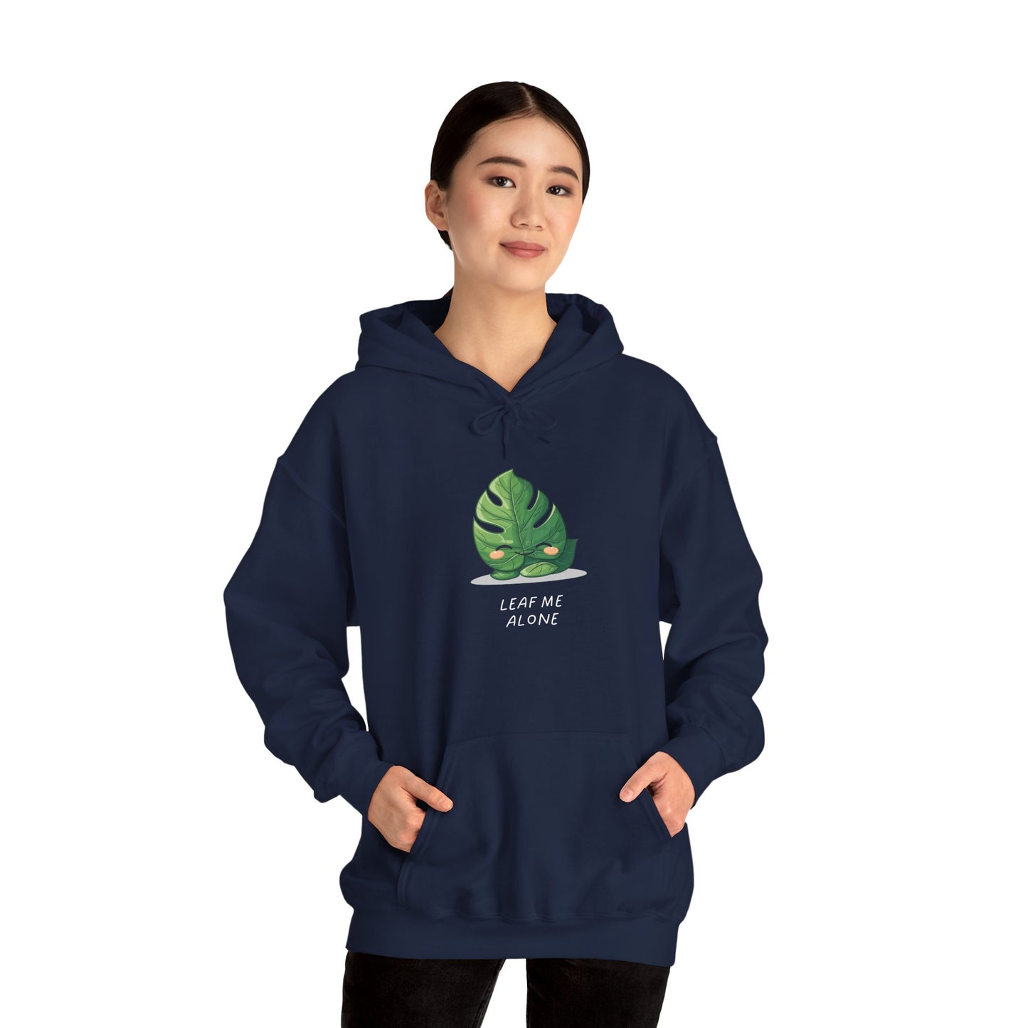 EU - "Leaf me alone" Hoodie - Monstera Version | unisex Hoodie