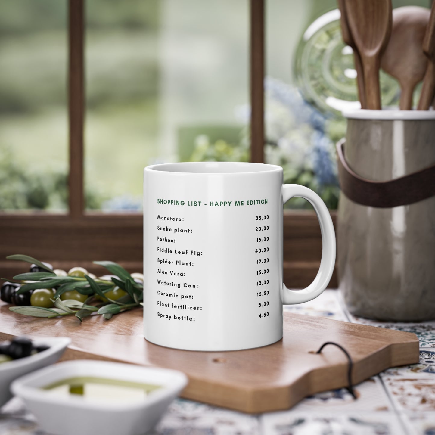 EU - "Plant Shopping List" | Coffee Cup