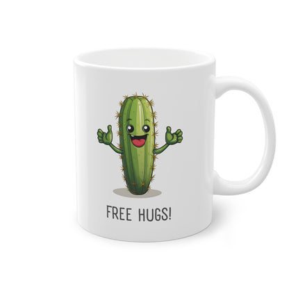 EU - "Free Hugs" Cactus Coffee Cup