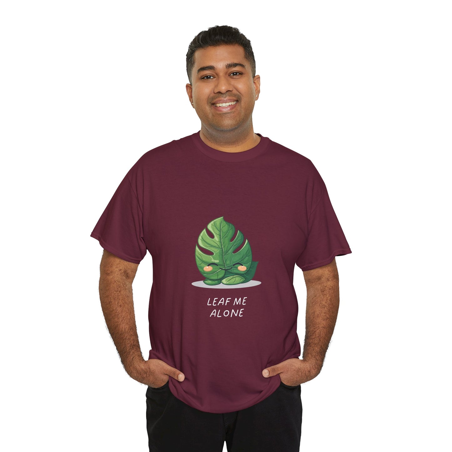 EU - "Leaf me alone" Shirt - Monstera Version | unisex T-Shirt