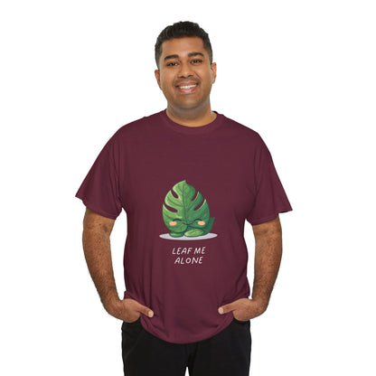 EU - "Leaf me alone" Shirt - Monstera Version | unisex T-Shirt