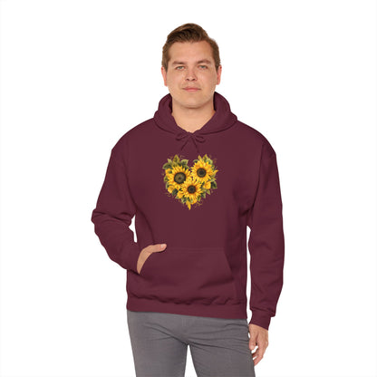 EU - "The Heart of Sunflowers" | unisex Hoodie