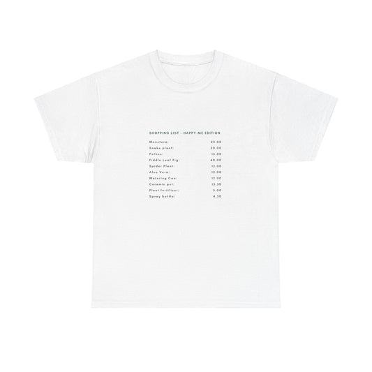 "Plant Shopping List" | unisex Shirt