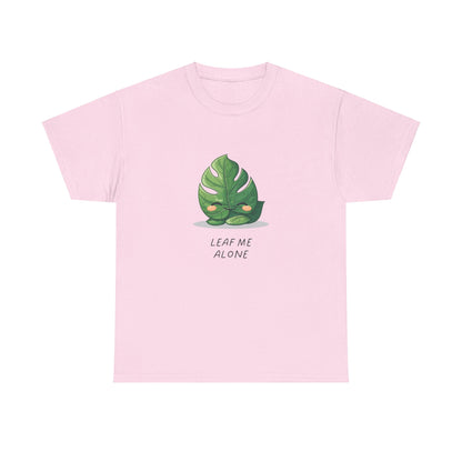 EU - "Leaf me alone" Shirt - Monstera Version | unisex T-Shirt