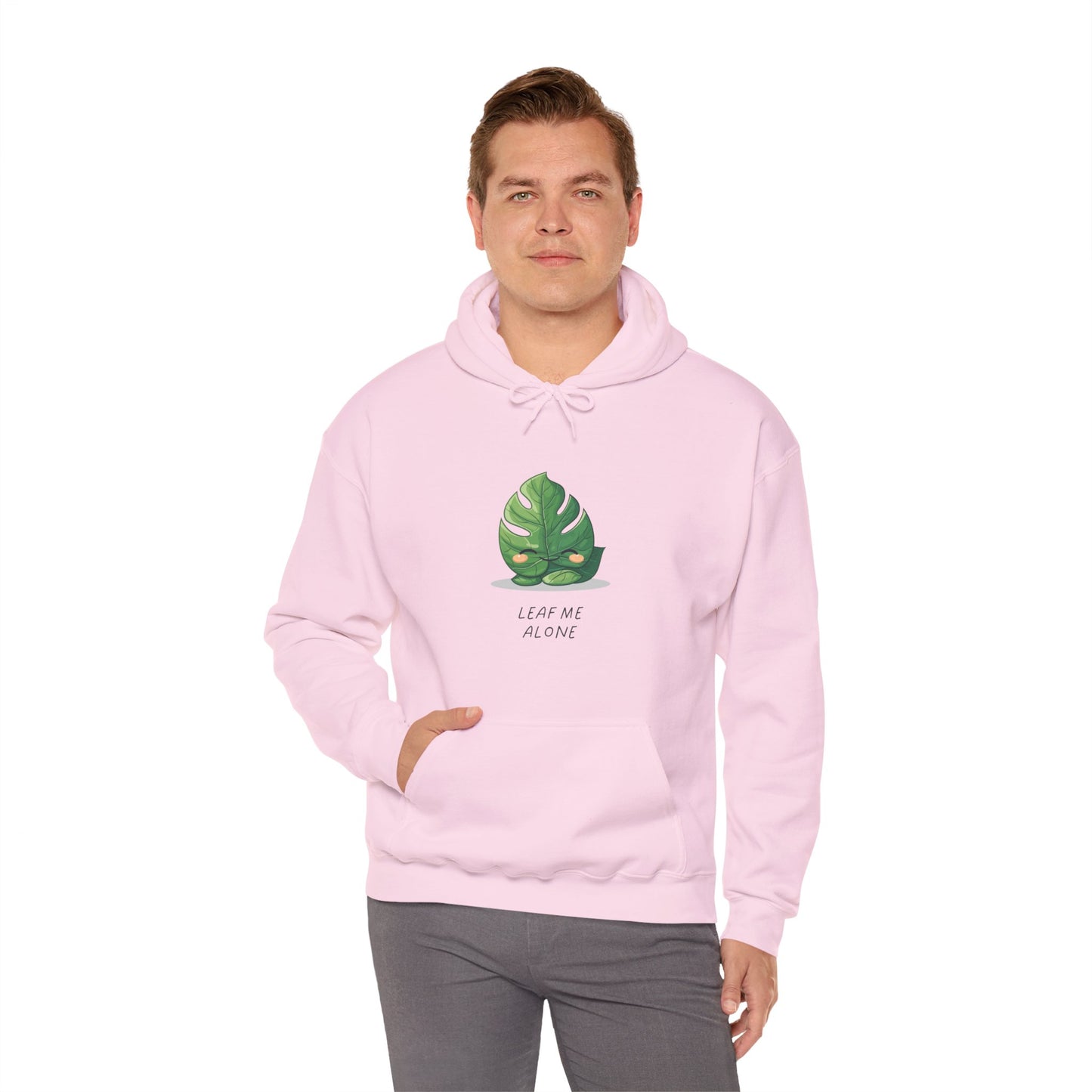 "Leaf me alone" Hoodie - Monstera Version | unisex Hoodie