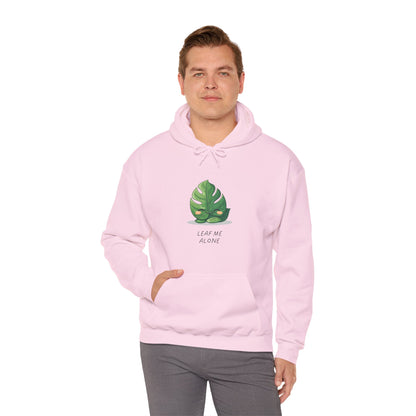 "Leaf me alone" Hoodie - Monstera Version | unisex Hoodie