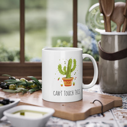 EU - "Can't Touch This" Dancing Cactus Coffee Cup