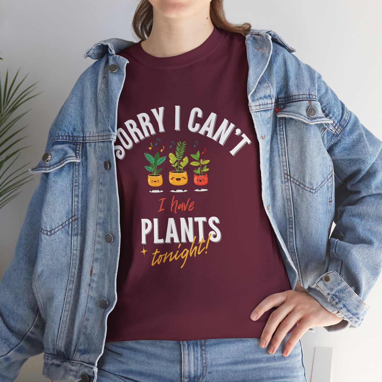 EU - "Sorry I Can't, I Have Plants Tonight" | unisex T-Shirt