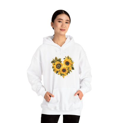 "The Heart of Sunflowers" | unisex Hoodie