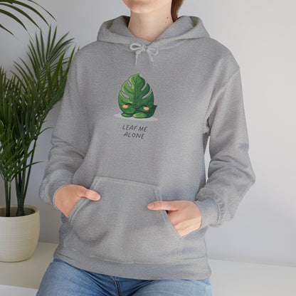 EU - "Leaf me alone" Hoodie - Monstera Version | unisex Hoodie