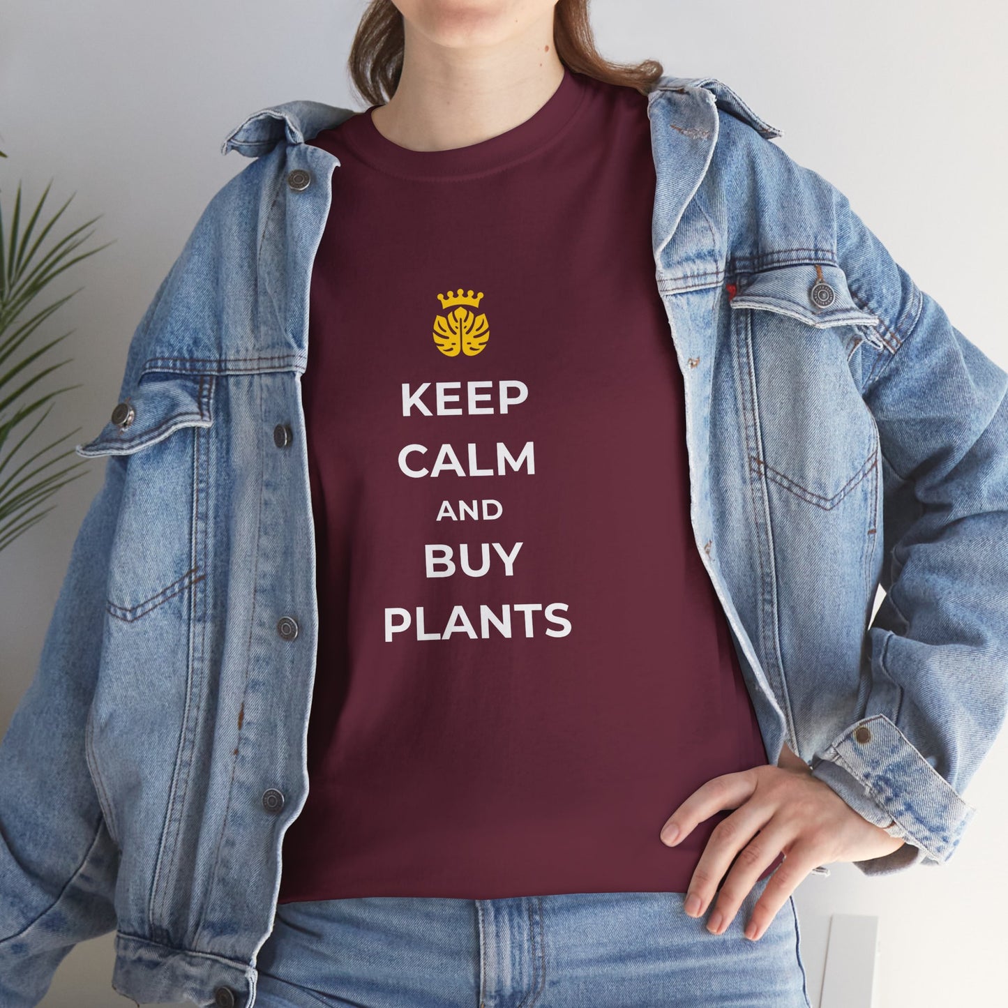 EU - "Keep calm and buy plants" | unisex T-Shirt