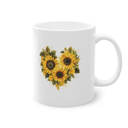 EU - "The Heart Sunflowers" | Coffee Cup