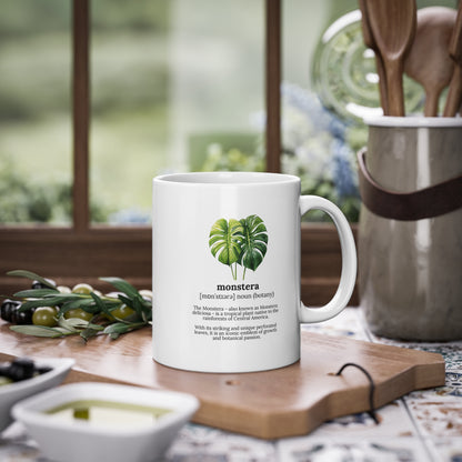 EU - "Monstera Definition" | Coffee Cup