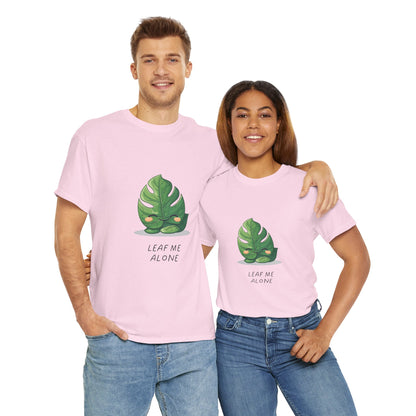 "Leaf me alone" Shirt - Monstera Version | unisex Shirt