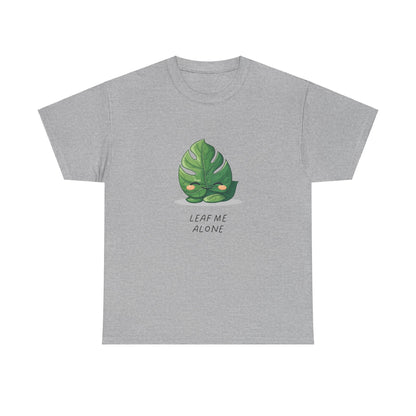 EU - "Leaf me alone" Shirt - Monstera Version | unisex T-Shirt