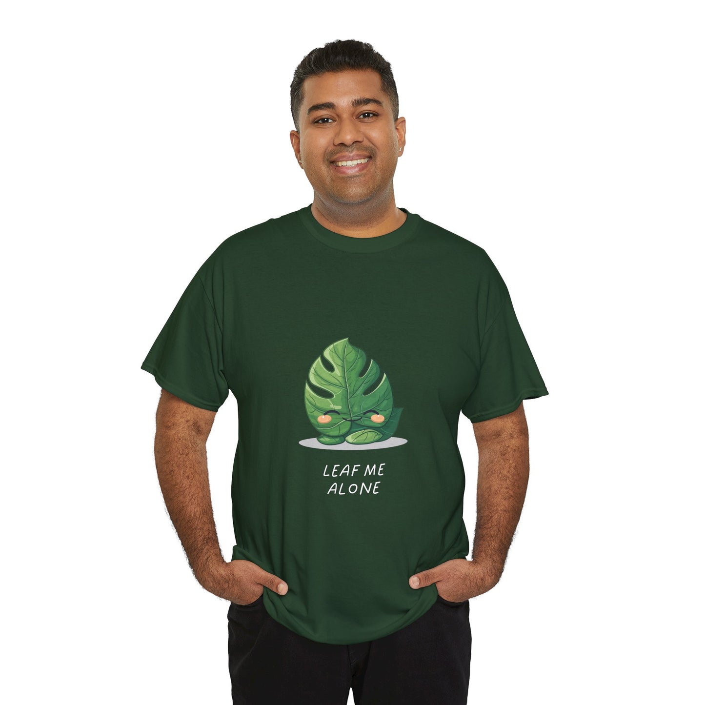 EU - "Leaf me alone" Shirt - Monstera Version | unisex T-Shirt