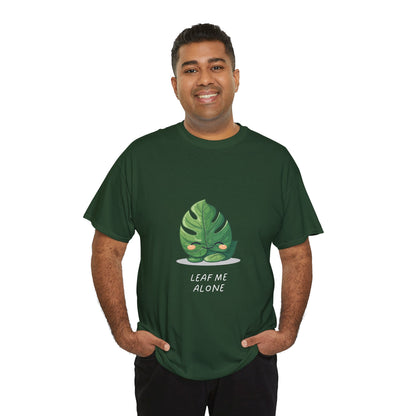 EU - "Leaf me alone" Shirt - Monstera Version | unisex T-Shirt