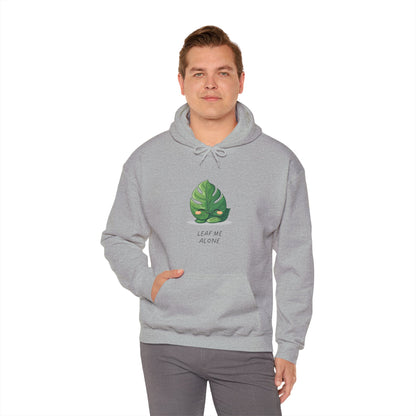 "Leaf me alone" Hoodie - Monstera Version | unisex Hoodie