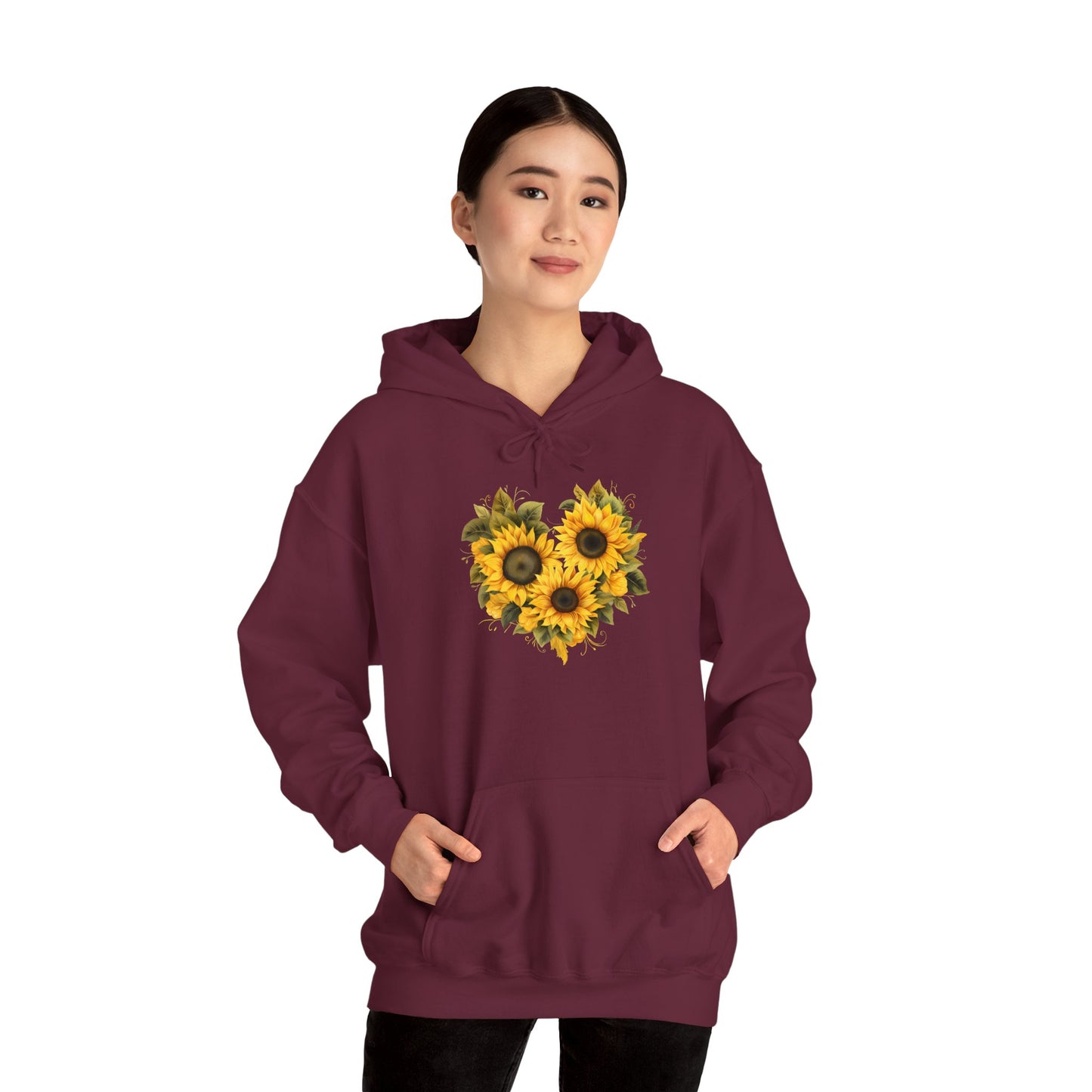 EU - "The Heart of Sunflowers" | unisex Hoodie