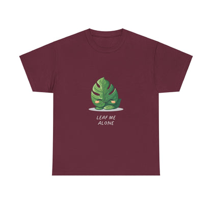 EU - "Leaf me alone" Shirt - Monstera Version | unisex T-Shirt