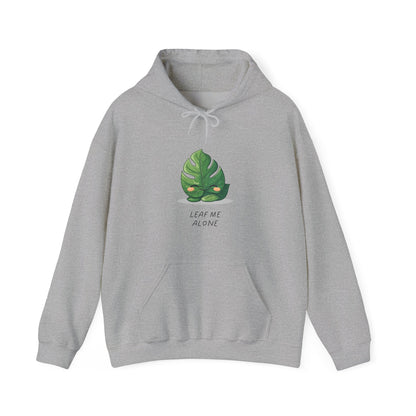 "Leaf me alone" Hoodie - Monstera Version | unisex Hoodie