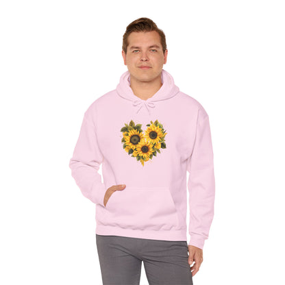 "The Heart of Sunflowers" | unisex Hoodie