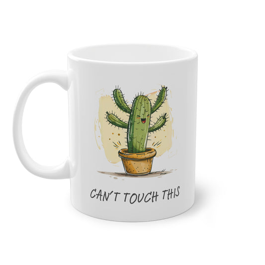 EU -  "Can't touch this" Cactus Coffee Cup