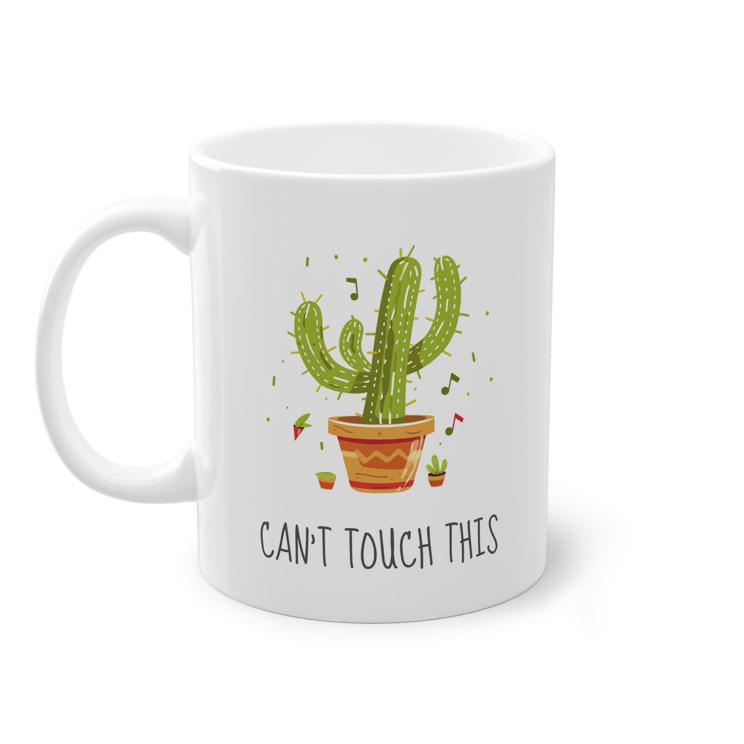EU - "Can't Touch This" Dancing Cactus Coffee Cup