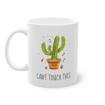 EU - "Can't Touch This" Dancing Cactus Coffee Cup