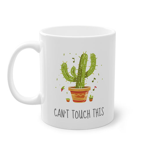EU - "Can't Touch This" Dancing Cactus Coffee Cup