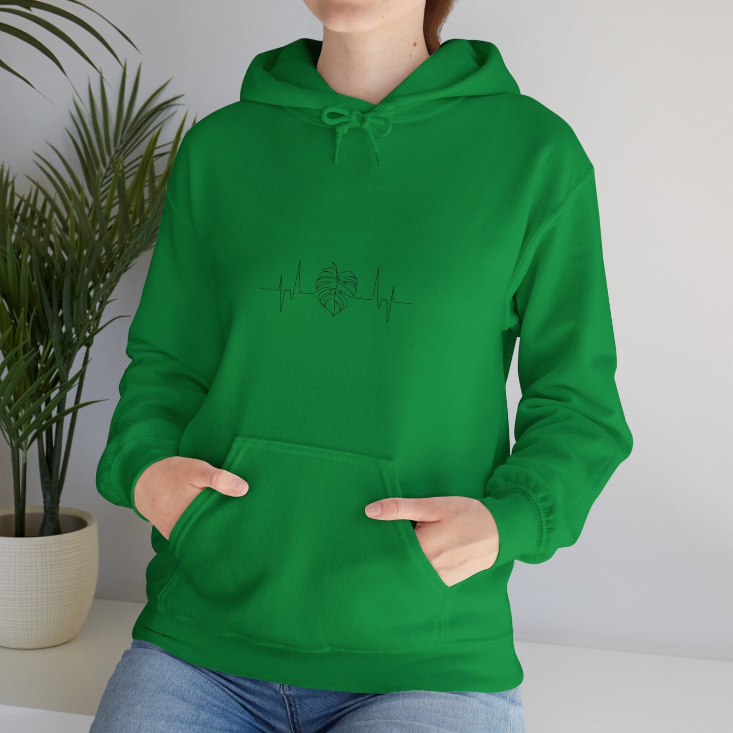 "The Monstera Heartbeat" | unisex Hoodie