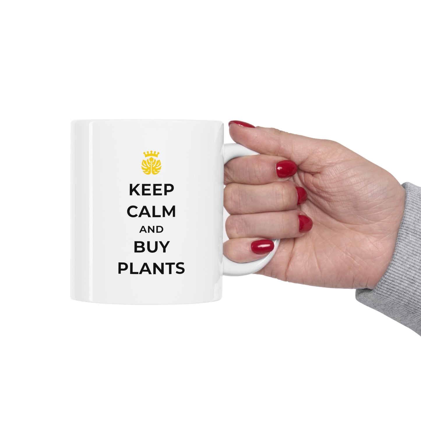 "Keep Calm and Buy Plants" | Coffee Mug