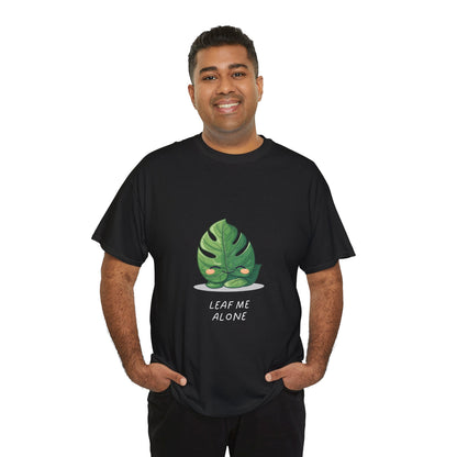 EU - "Leaf me alone" Shirt - Monstera Version | unisex T-Shirt