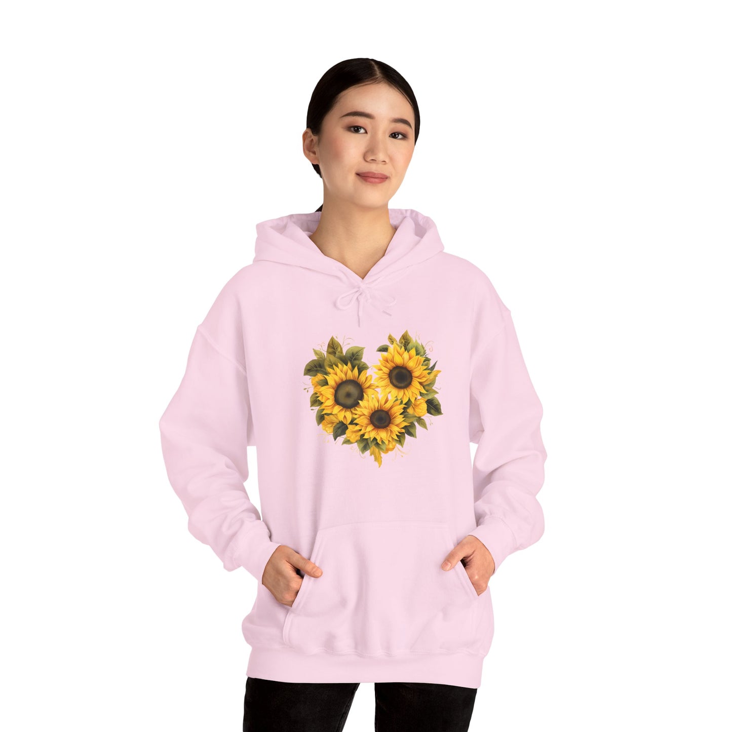 "The Heart of Sunflowers" | unisex Hoodie