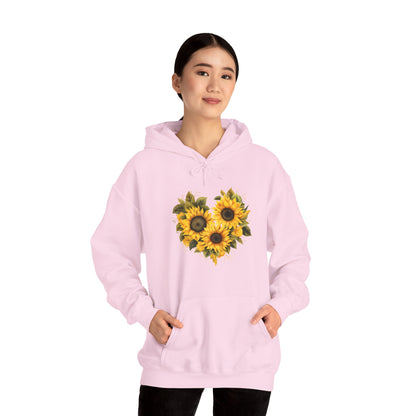 "The Heart of Sunflowers" | unisex Hoodie