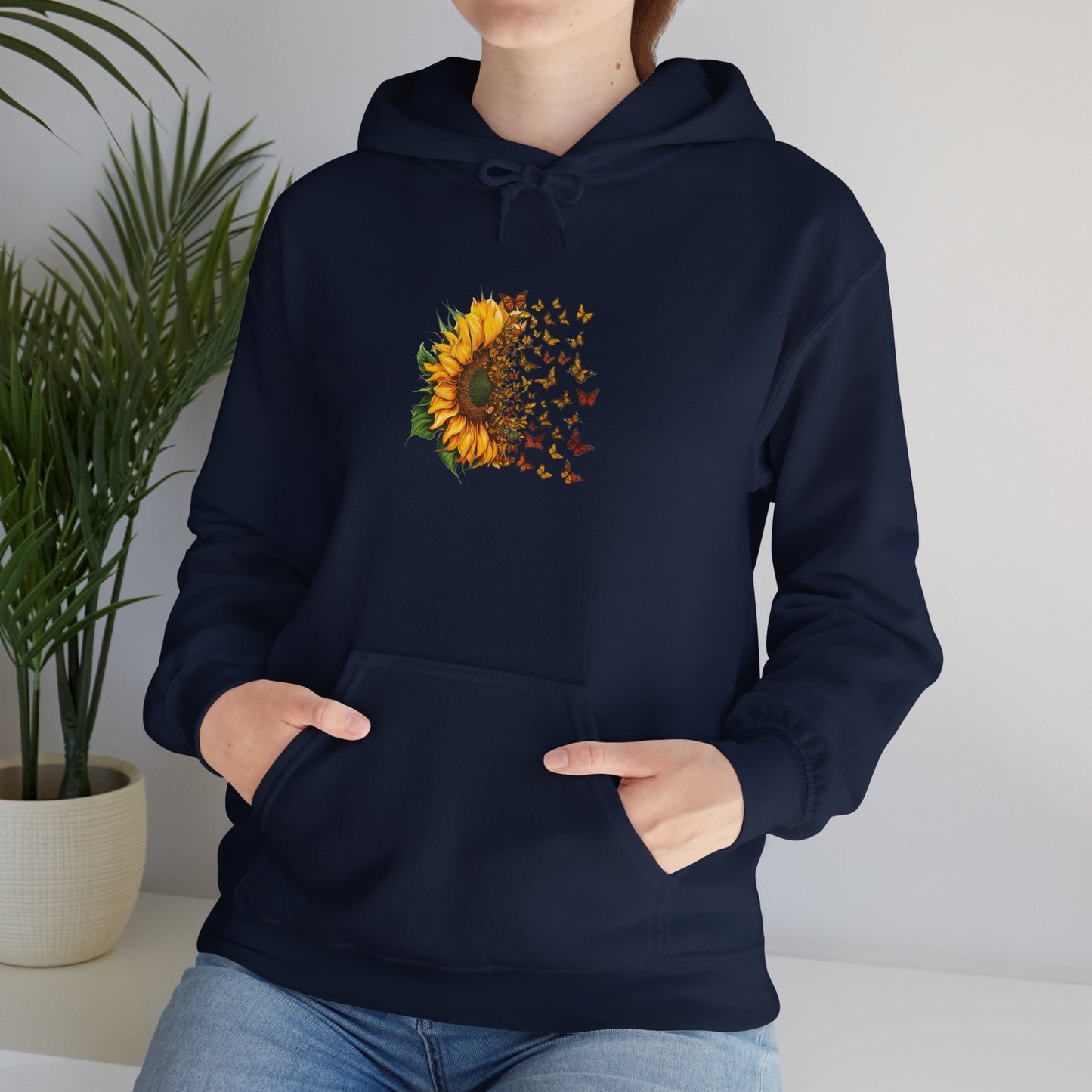 EU - Sunflower Butterflies | unisex Hoodie