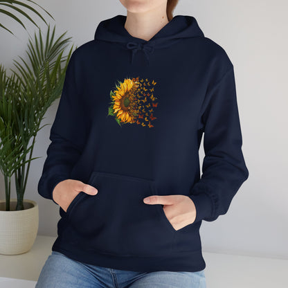 EU - Sunflower Butterflies | unisex Hoodie