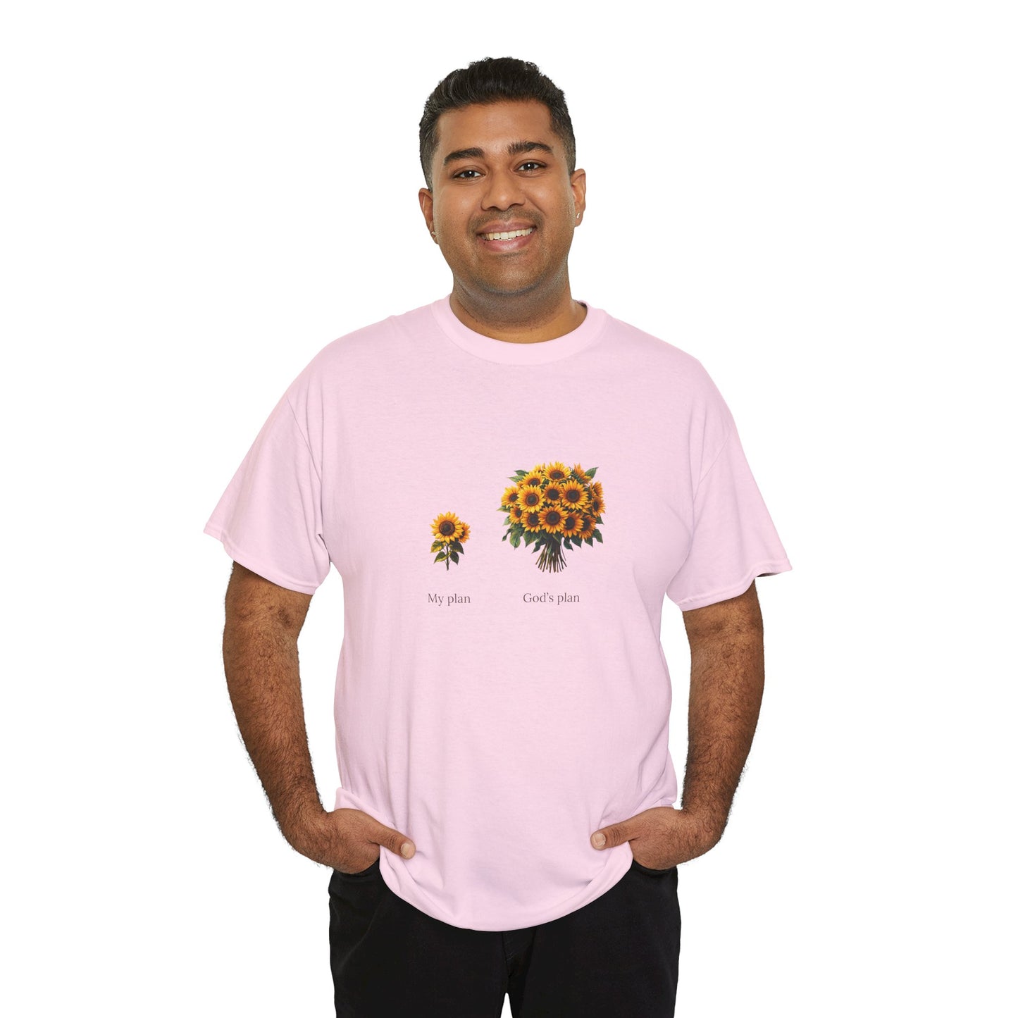 EU - "My plan vs. God's plan" | Sunflowers unisex T-Shirt