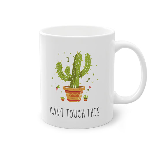 EU - "Can't Touch This" Dancing Cactus Coffee Cup
