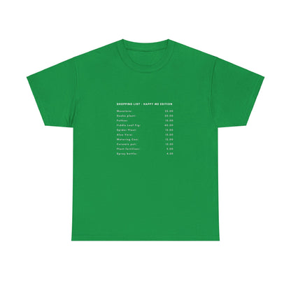 "Plant Shopping List" | unisex Shirt