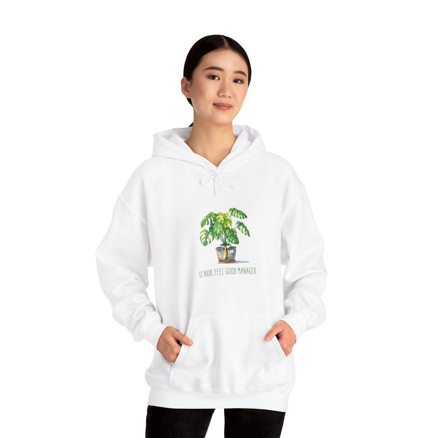 "The Senior Feel Good Manager" | unisex Hoodie