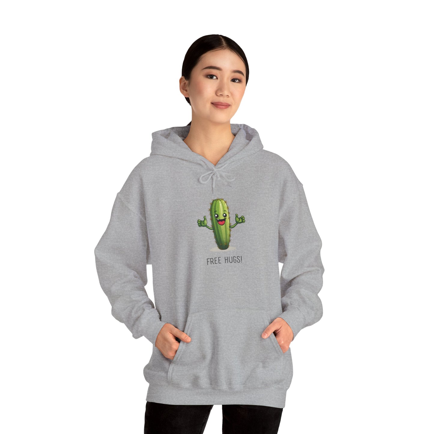 EU - "FREE HUGS" Cactus | unisex Hoodie